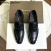 Berluti Sapatos sociais masculinos Sapatos de couro Novos Bruti Mens Business Casual elegante e bonito Oxford One Step Preguiçoso Rj