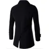 Men British Style Double Breasted Trench top Coat Mens Long trench Masculino male Clothing Classic Drop Overcoat 240104