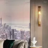 Настенный светильник, роскошный светильник в скандинавском стиле, прикроватная тумбочка для спальни, столовой, бра, светильник для прихожей, коридора, 6pa