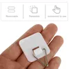 Kitchen Storage 50 Pcs Triangular Hook Up Wall Mounted Hooks Hangers Without Nails Plastic Adhesive Plate