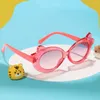 Lunettes de soleil pour enfants, Protection solaire colorée, Design papillon mignon, voyage en plein air, Protection Uv, pare-soleil