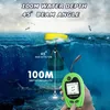 LUCKY Fish Finder Trasduttore sonar portatile FF818 Allarme 100M Richiamo Ecoscandaglio Lago Pesca in mare DisplayPor 240104