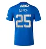 23 24 Rangers Soccer Jerseys 2023 2024 Away Glasgow Colak Roofe Lundstram Hagi Barker Morelos Tavernier Kent Tillman FC Fashion Jr Football Shirt Men Kid Kit Boys 999