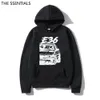 Classic E30 E46 E92 F80 M3 E36 HOUDIES Fashion Men Graphic Initial D Hoodie Unisex Hip Hop Pullover Sweatshirt Car Graphic Hoody 240103