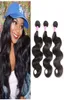 Brazilian Body Wave 3 Bundles Natural Color Virgin Hair Weave 100 Unprocessed Human Hair Deals Extensions5751963