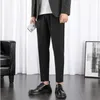 Costumes pour hommes Beaux hommes formels Blazer Casual Business Black Slim Fit S Veste rayée Vêtements minces et épais