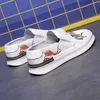 Neue Männer Modische Jeden Tag Alle Spiel Schuhe Cartoon Print Slip Auf Kausalen Faulenzer Sport Walking Turnschuhe Zapatos Hombre