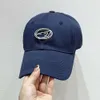 Desginer Disel 2023 Nuovo Cappello da Baseball con Alfabeto da Donna Autunno/Inverno Edizione Coreana Volto Versatile che Mostra Piccolo Cappello con Lingua d'Anatra Alla Moda di Instagram