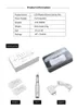 New Design 7 colors led photon Facial Body and Skin Care electric derma roller microneedling pen