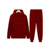 Men's Tracksuits Be Sold In Bulk Autumn And Winter Solid Color Hoodie Pants Set Men/women Sweatshirts Tracksuit Hooded Sportswear Hoode