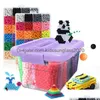 الألغاز الألغاز DIY Magic Aqua Animal Moulds Making 3D String of Beads Puzzle Kids New Teary Toys for Children