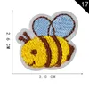 24Pcs Random Assorted Cartoon Embroidered Patches Cute Animal Self Adhesive Patches DIY Sewing Applique Repair Patch for Clothes Jacket Jeans