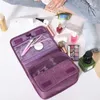 Sacos de armazenamento Portátil Saco de Higiene Pessoal Maquiagem Viagem Pendurado Gancho Impermeável Washbag Cosméticos Grande Capacidade Organizador Organizador