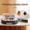 360 Graden Automatische Roterende Sushi Machine Transportband Dessert Cupcake Draaitafel Display Stand Bruiloft Verjaardag Feestartikelen 240103