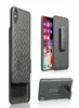 Vävd 2 i 1 Hybrid Hard Shell Holster Combo Case Kickstand Belt Clip för iPhone 11 Pro Max XS XR X 7 8 Plus SE 2020 Samsung NOT6598487