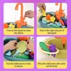Simulation Electric Dishwasher Kids Kitchen Toys Pretend Play Mini Kitchen Food Educational Summer Toys Role Playing Girls Toys 240104