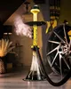 Juego de shisha de acero inoxidable estilo europeo Shisha Narguile Qqalyan El Bomber Cachimba NURBURGRING Hookah 240104