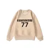 ESS DEAIGNER BABY HOUDY BARN SWEATSHIRTS BARN HOUDIES BOMULLOURKOTA PUCKOVER Sweatshirt pojkar flickor kläder långärmad barnkläder tröjor Cyd24010402-6