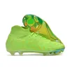 Herren Phantomes Lunaes Elitees NUes FG TF Fußballschuhe Fußballschuhe Tuf Cleats lila weiß