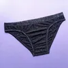 Cuecas homens g-string tanga lingerie cintura baixa m-2xl m-xxl mens calcinha de náilon sexy pura bolsa macia cor sólida biquíni