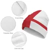 Berets Nation England Flag Country dzianin kapelusz dla mężczyzn dla kobiet chłopcy unisex zima jesienna czapka czapka ciepła maska