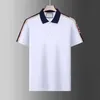 Designer Polo Men's T-shirts Fashion Embroidered Designers Tshirt V Neck Cotton High Street Men T Shirt Casual Par Kläder Asiatisk storlek M-3XL