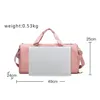 Utomhuspåsar ll Duffel Bag Mtifunction Nylon Secret förvaring Yoga Gym Large Unisex Travel Waterproof Casual Beach Övning Lage 15 Co DHVKZ