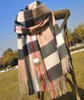 Designer cashmere scarf Winter women and men long Scarf quality Headband fashion classic printed Check Big Plaid Shawls4853152