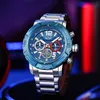 LIGE Top Brand Luxury Watch for Men Fashion Waterproof Quartz Men's Watches Stainless Steel Band Calendar Clocks Male Wristwatch 240122