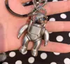 سلاسل المفاتيح SLETTER 3D Stereo Stereo Space Robot Letters Fashion Metal Key Chain Excessories Original Packaging9535139