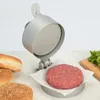 Presses à hamburgers avec 100 papiers à galettes, kit antiadhésif, outils pour viande faciles à nettoyer, 240103