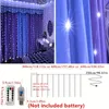 118.11x78.74 cala 200LLE USB Copper Curtain Lights z pilotem, światłami sznurkowymi do wnętrz, wakacji, Bożego Narodzenia, Halloween, ślub, imprezę, urodziny, walentynki.