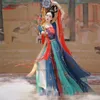Сценическая одежда 2024, женский классический костюм для выступлений, китайский костюм ханьфу, летная одежда Дуньхуан