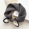 Scarves Square Hair Natural Silk Scarf Neck Cover Lady Foulard Neckerchief Bandana Fashion Summer Small Printed Spring