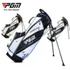 PGM Golf Bag Waterproof Men Caddy Cart Tripod Rack Stuff Women Bracket Gun Stand 14 Sockets QB026 240104