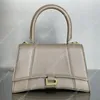 Hourglass Luxury Designer Bag Handbags Grain Leather Crossbody Bags Purses Black White Woman Handbag 10a High Quality Shoulder Bags Borse