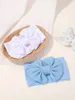 Haarschmuck 4 Stück Baby Stirnband Nylon Säuglinge Kleinkinder Gummiband für geborene Mädchen Prinzessin Bowknot Niedlich Großhandel