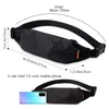 Hk Men Fanny Pack Teenager Outdoor Sports Running Cycling Waist Bag Male Fashion Shoulder Belt Travel Phone Pouch Bags 240122