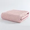 Towel Lightweight And Easy To Dry Adult Bath Soft Super Absorbent Pure Cotton Honeycomb Grid