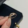 Projektant Love Ring Pierścień luksusowe pierścionki siły marka s925 srebrne koni but but kucie krawędź foydon dla kobiet biżuteria ślubna biżuteria ślubna