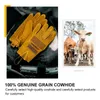 OZERO véritable peau de vache été coupe-vent Sport en plein air Moto cyclisme protection coupe-vent isolé Camp guantes Moto gants 240104