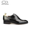 Farbror Saviano Oxford Dress Men Shoes Business Fashion Designer Bröllop Formell äkta läderskor för män Original handgjorda 240103