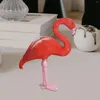 Bahçe Dekorasyonları Flamingo heykel sanat eseri Dekoratif Hayvan Figürin Çim Arka Bahçe Açık Hava