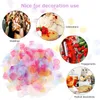 Decoratieve bloemen 2000 stuks kunstmatige rozenblaadjes gedroogde bloemen confetti huwelijksceremonie decoraties feest nep