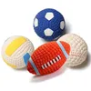 Dog Toys Chews Toys For Small Large Dogs Bulldog Golden Retriever Natural Latex Dog Balls Anti Bite Interactive Dog Chew Toy Pet Squeak Toys