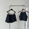 Abiti da lavoro Set di strisce moda coreana di alta qualità 2 pezzi Abiti da donna Camicetta da ufficio Mini abito gonna sexy Abito aderente Casual