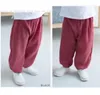 Pantalon d'été pour enfants, sarouel ample, en coton anti-moustiques, respirant, décontracté, Long, pour enfants de 2 à 10 ans