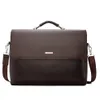 Business Men Briefcase Leather Laptop Handbag Casual Man Bag For Lawyer Shoulder Bag Male Office Tote Messenger231t