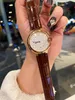 2024 New Women's Watch Fashion Roman Balloon Quartz Sport 36mm Gold and Sier Dress Watch Women's Jar rostfritt stål Fodral Original Buckle Leather Casual