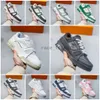 Designer sneaker Virgil Trainer Casual schoenen Kalfsleer Abloh Wit Groen Rood Blauw Letter Overlays Platform Lage sneakers Maat 36-45 08